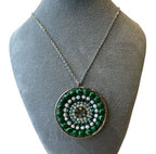 Mandala ketting Malachiet