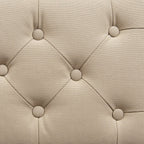 Bankje 67x44x60 cm Bruin Beige Hout