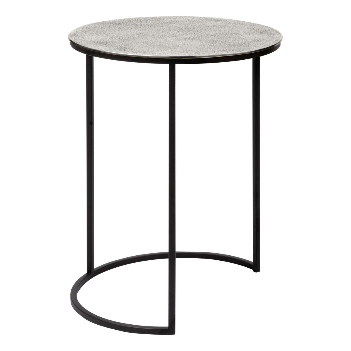 Bijzettafel Aghleam nikkel 50x60cm