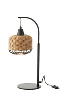 J-Line Lamp Lantaarn Metaal Naturel
