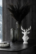 J-Line decoratie Hert - polyresin - wit - S