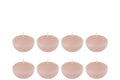 J-Line drijfkaars - roze - small - 4U - doos van 8