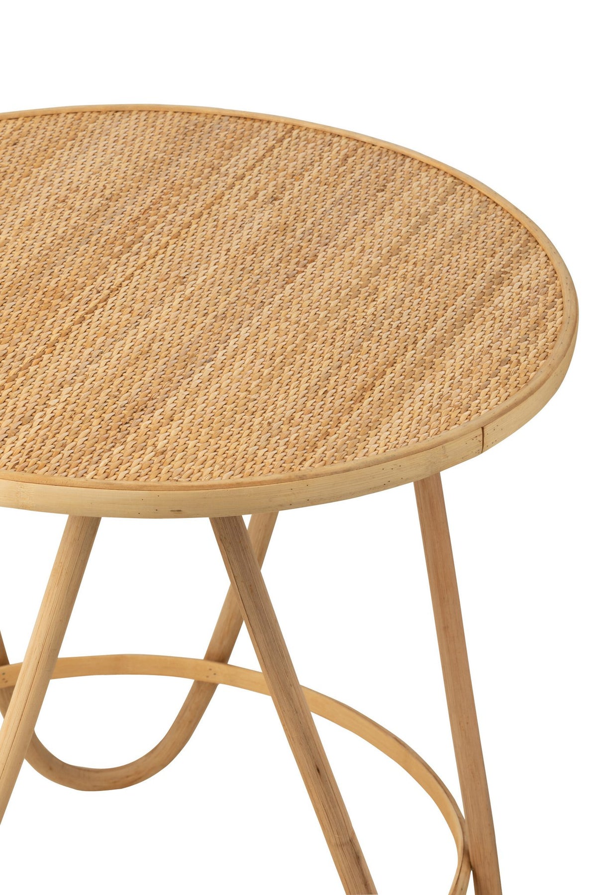 J-Line bijzettafel Balia - rotan - naturel - large