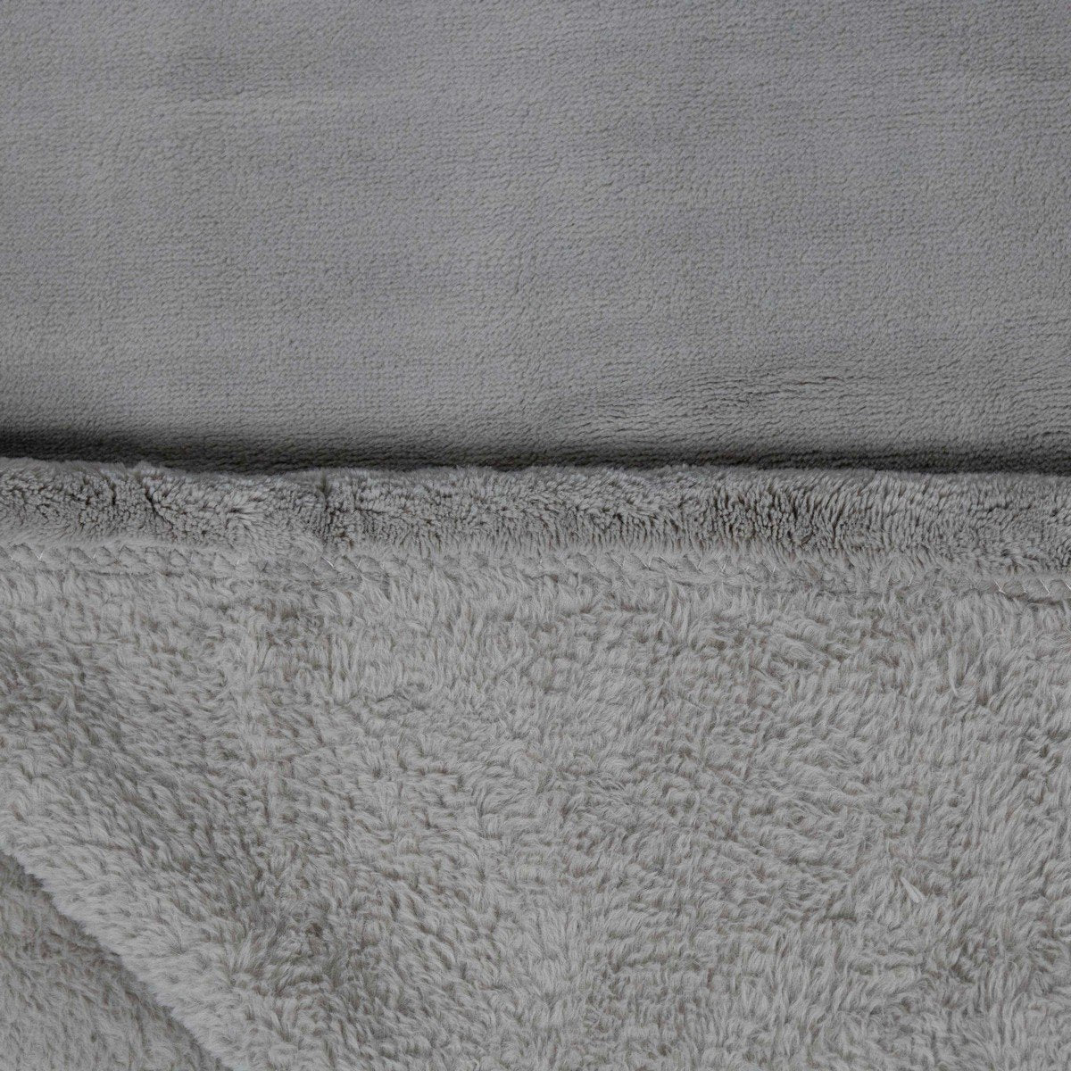 Milky plaid licht grijs 130x200cm