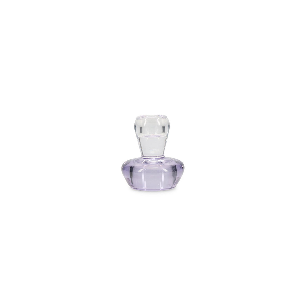 Kaarshouder H7,5cm violet Mood - Set van 2