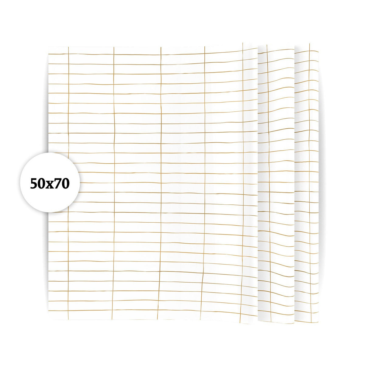 Slim Tiles - zijdepapier - 100 vel - goud