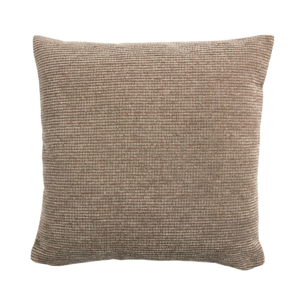 Kussen Hertoginrib taupe 45x45cm