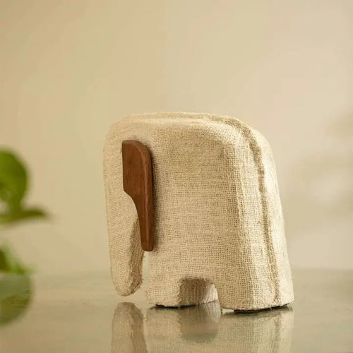 Anarva grote olifantensculptuur – milieuvriendelijk statement-decor