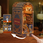Tonecheer, DIY Book Nook, Spacetime Museum Bookend, TQ133, 26,9x19,3x10,2cm