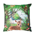 Handgemaakt kussen fleury bambi sprookjes 45x45cm