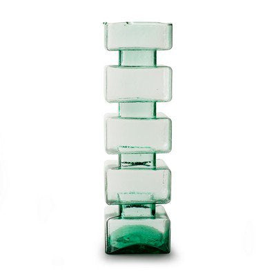 Eco vaas 'kubus' 9x9x30 cm