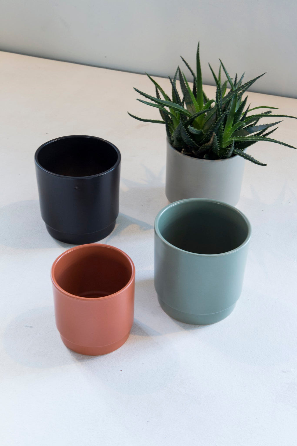 Eno pot mat grijs