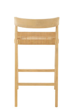J-Line barstoel Emma - hout - naturel