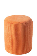 J-Line kruk Colorful - hout - oranje
