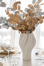 J-Line decoratietak Euclyptus Droogte bloemen - ride - goud