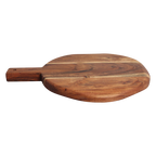 Acaciahouten borrelplank/pizzabord