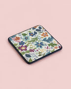 Coaster | Vegan Leather Floral Print | Set of 4
