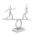 Ornament Zadiwin Zilver 49x10x35 cm