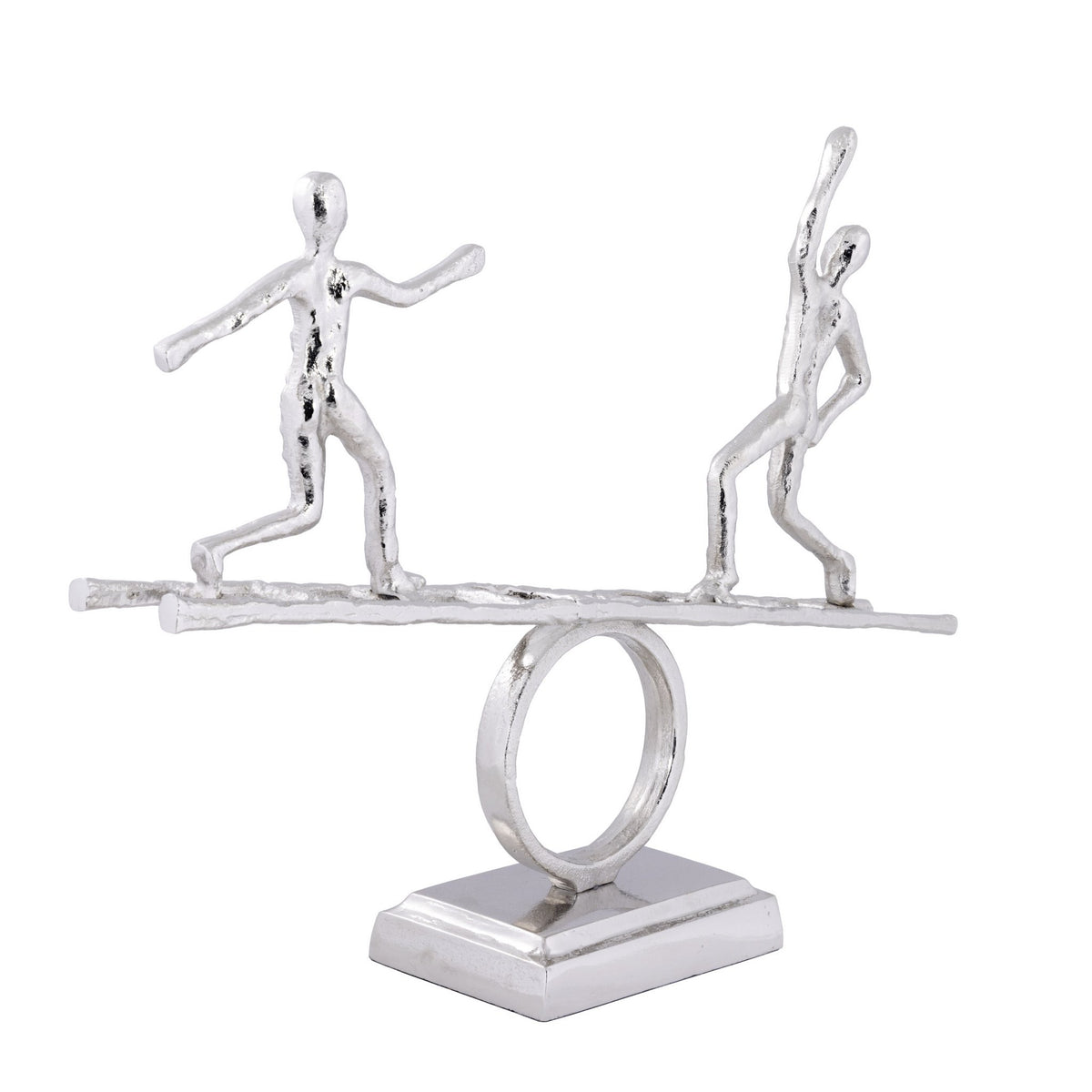 Ornament Zadiwin Zilver 49x10x35 cm