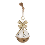 Kerstdecoratie Beeld Bel Ø 19x45 cm Goudkleurig Metaal