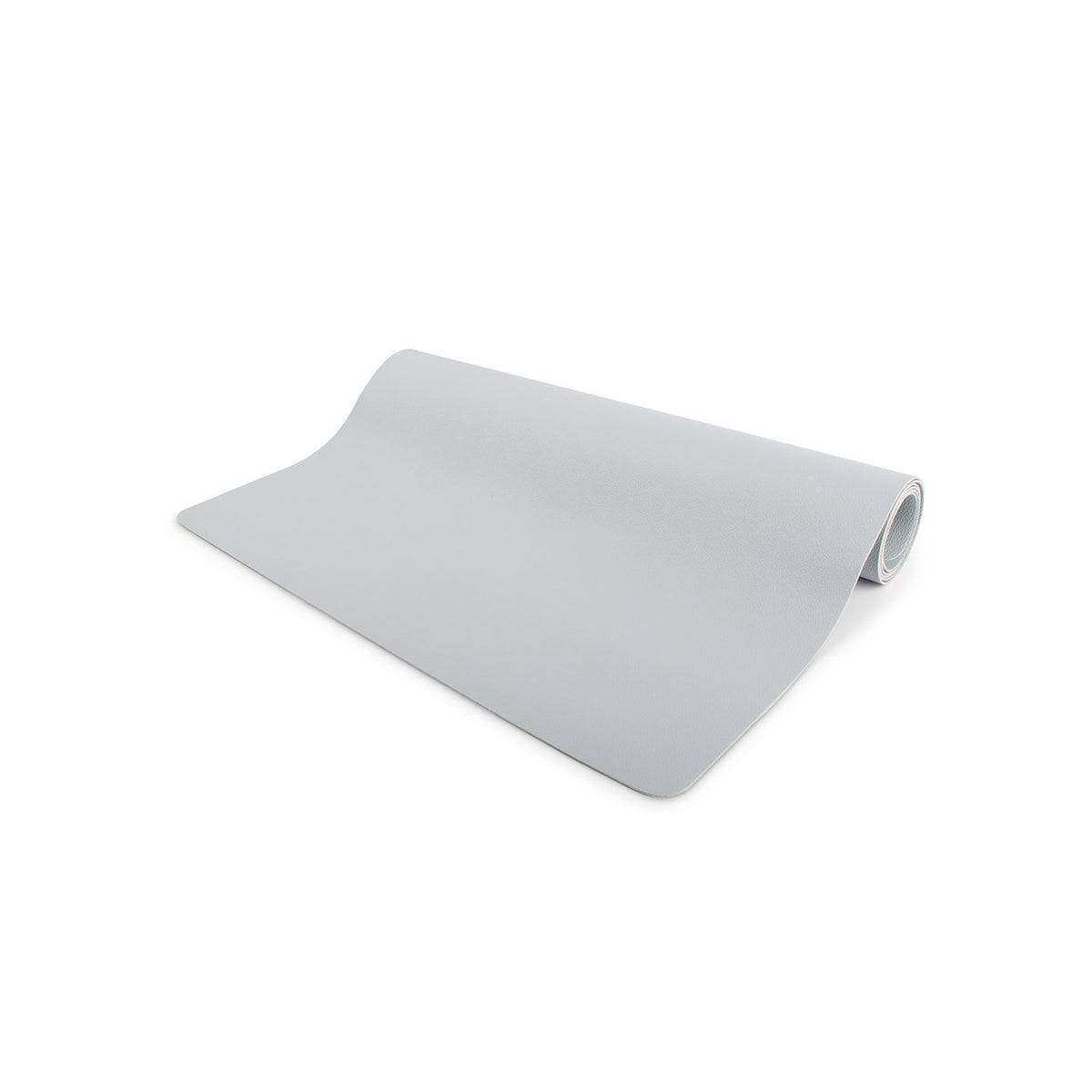 Tafelloper 135x50cm leerlook grijs TableTop