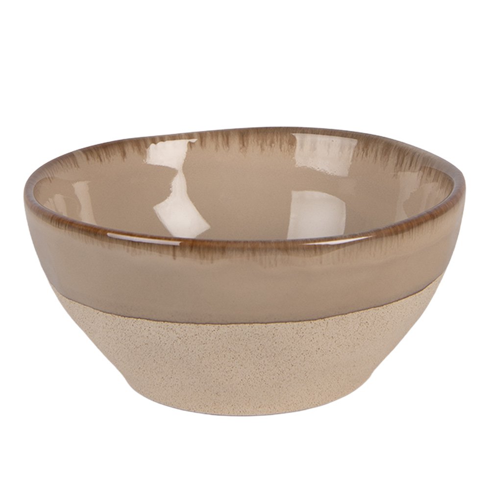 Soepkom Set van 2 450 ml Beige Porselein