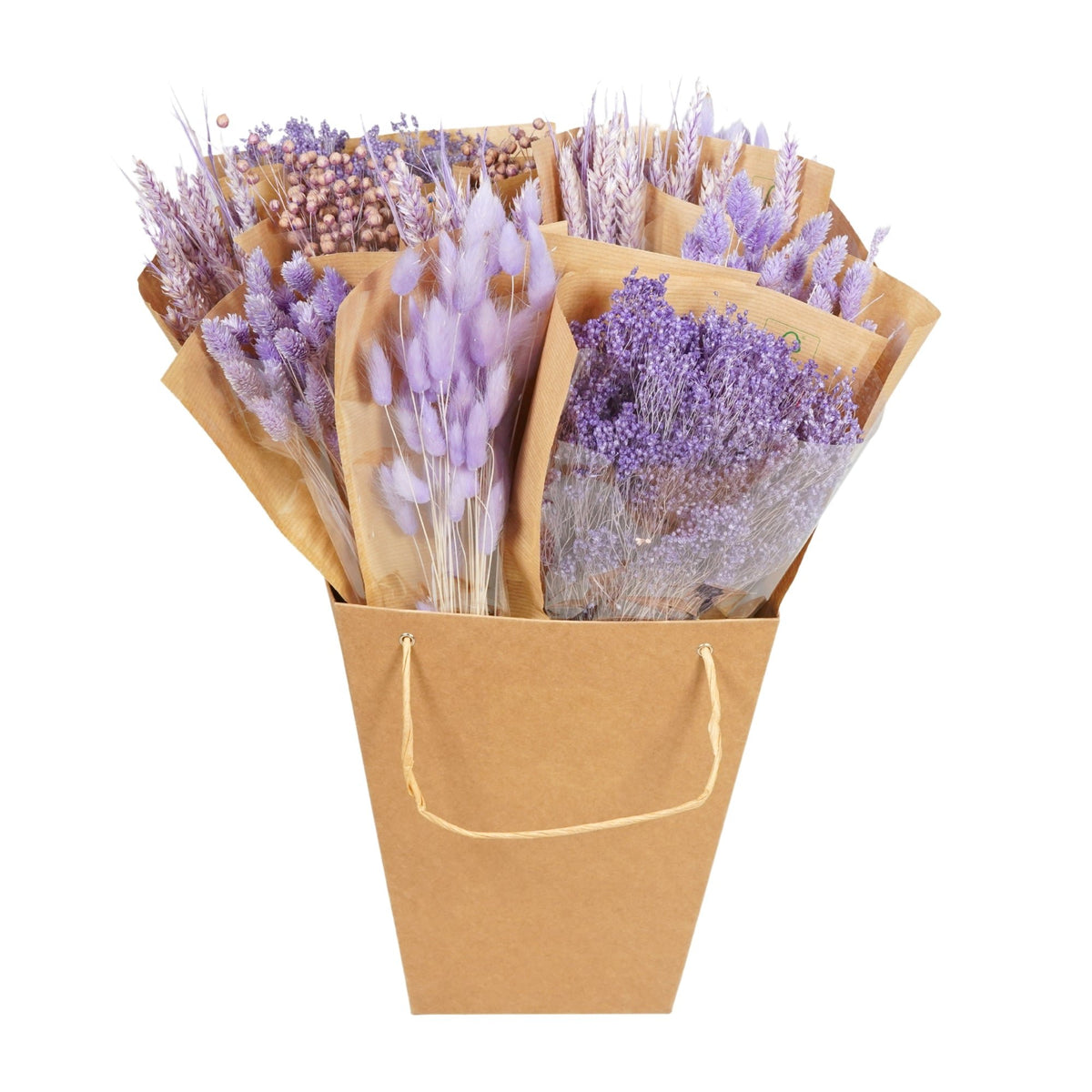 Gedroogde bloemen Mono Bunches - Lilac