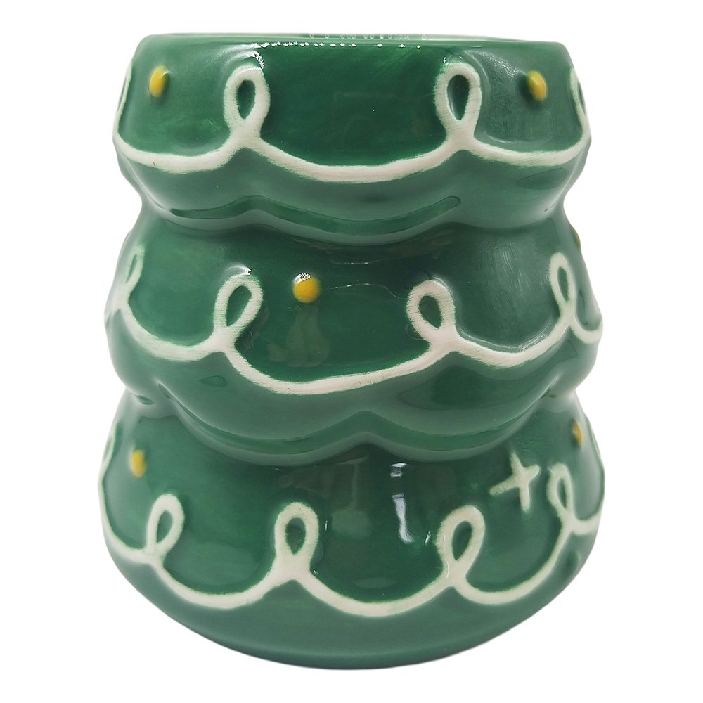 Mok Kerstboom 350 ml Groen Keramiek
