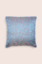 Handgeweven jacquard kussenhoes - Zijdekatoen