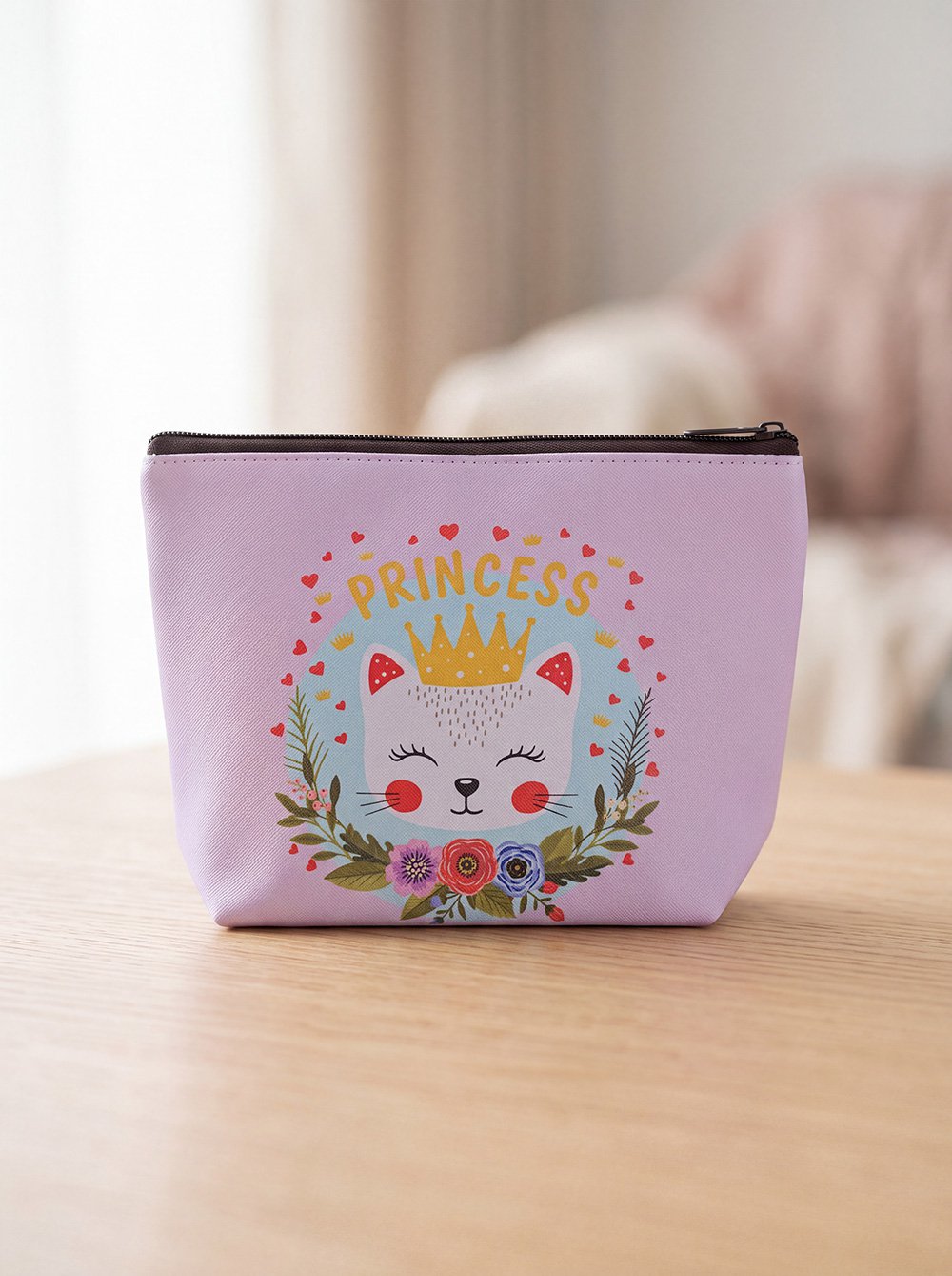 Toilettas Dames 22x15 cm Roze Polyester Kat