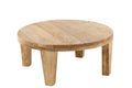 J-Line salontafel Rond Mango - hout - naturel