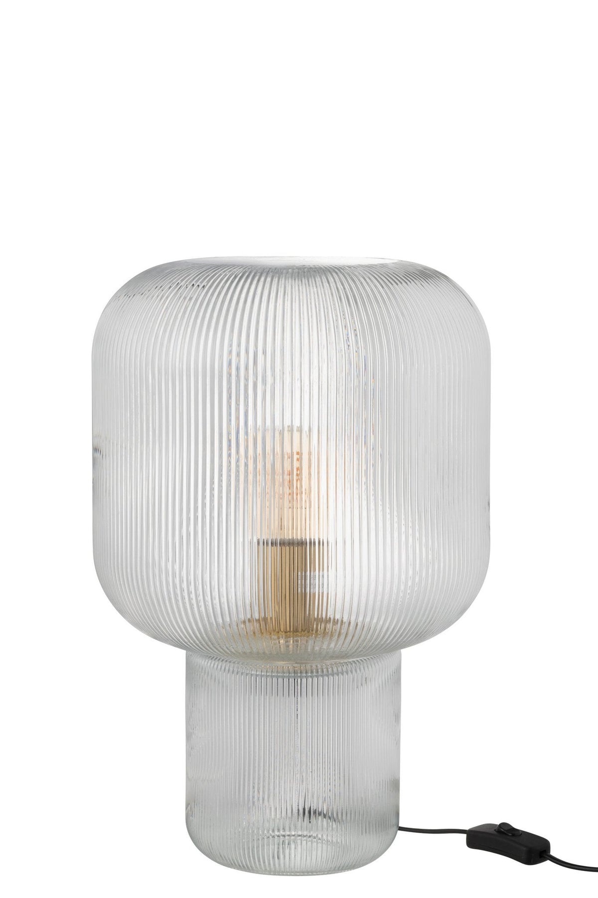 J-Line tafellamp - glas - transparant