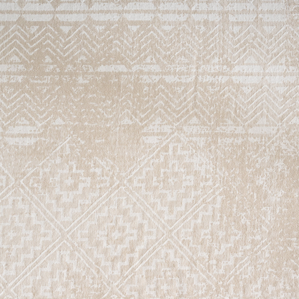 Bedovertrek | Jacquard Jali Stepwell | Berkentint, King & Queen maten met kussen