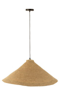 J-Line hanglamp Kegel - zeegras - naturel