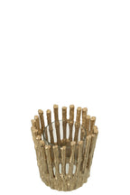 J-Line kaarshouder - aluminium - goud - S