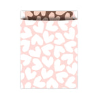 XL Solo Hearts '26 - Tijdschriftenzakken – 25×34+4cm 100st