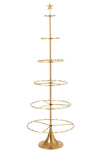J-Line Kerstboom - ijzer - goud
