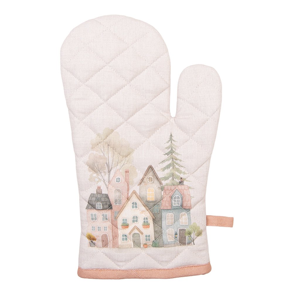 Ovenwant 18x30 cm Beige Katoen