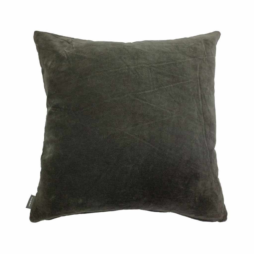 Uneven Pintuck kussen bruin 45x45cm