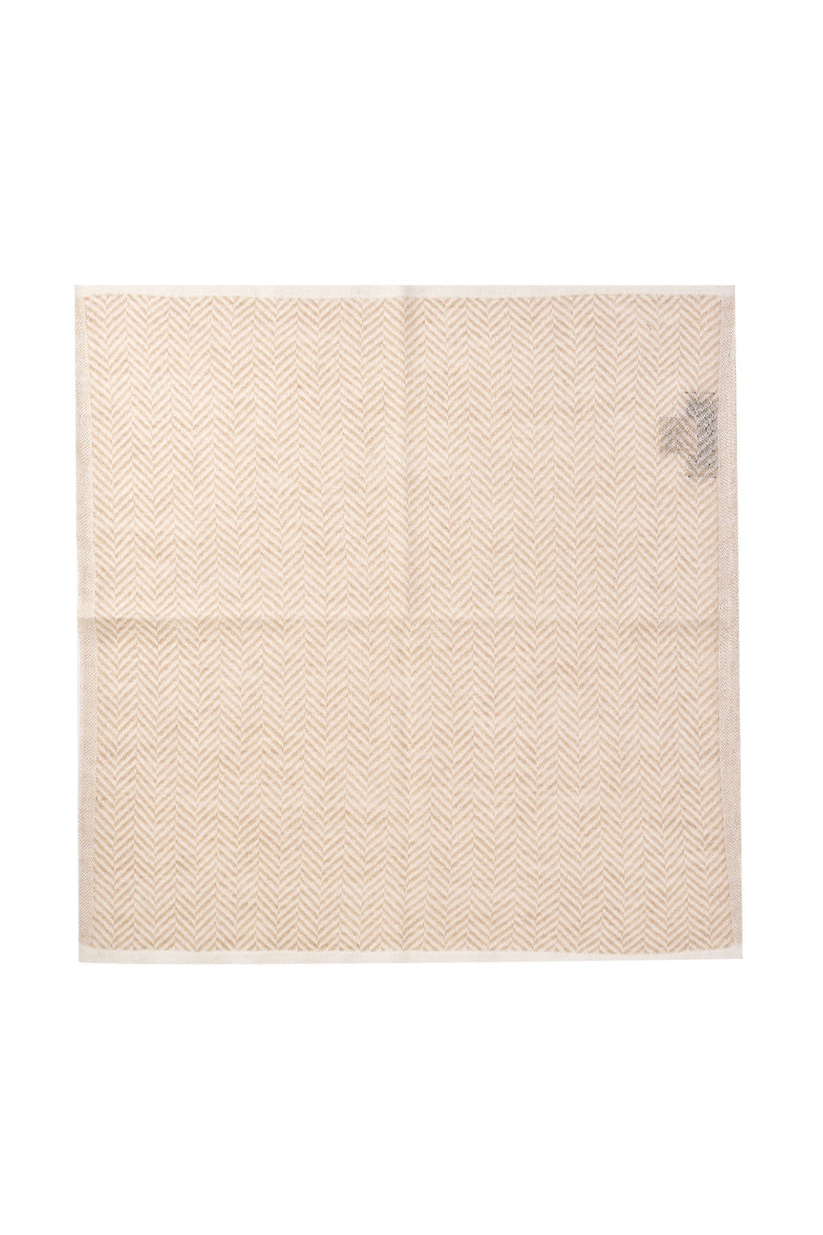 Lycia Square Foulard Ecru Beige