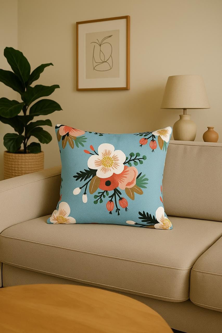 Fluwelen kussenhoes – decoratieve kussenslopen – bedrukt polyester fluweel – 20 x 20 inch, set van 3