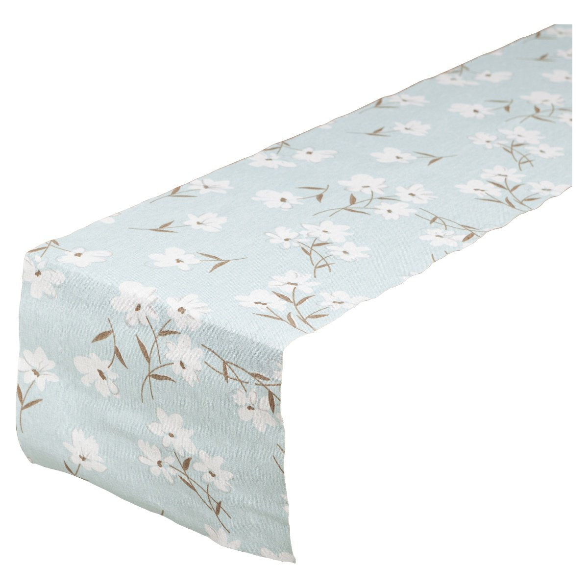 Fleur Tafelband blauw 30cmx3mtr (rolled) (20 in box)