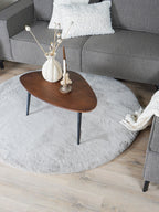 Vloerkleed Velluto Nature - Rond ø230 cm