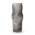 Vaas 'wessel' blauw h29 d12 cm