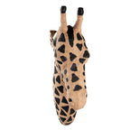 Wanddecoratie Giraf 82 cm Bruin Zwart Papier Muurdecoratie