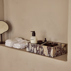 Calacatta organizer box 32.5x17.5x8cm