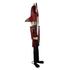 Kerstdecoratie Notenkraker 69x36x179 cm Rood Metaal