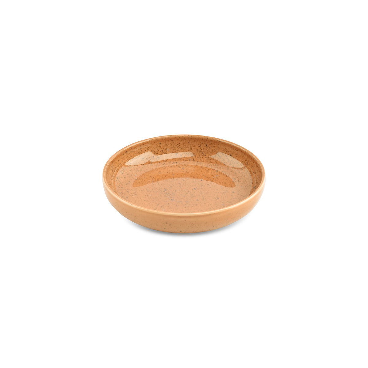Schaal 22xH5cm perzik Blush