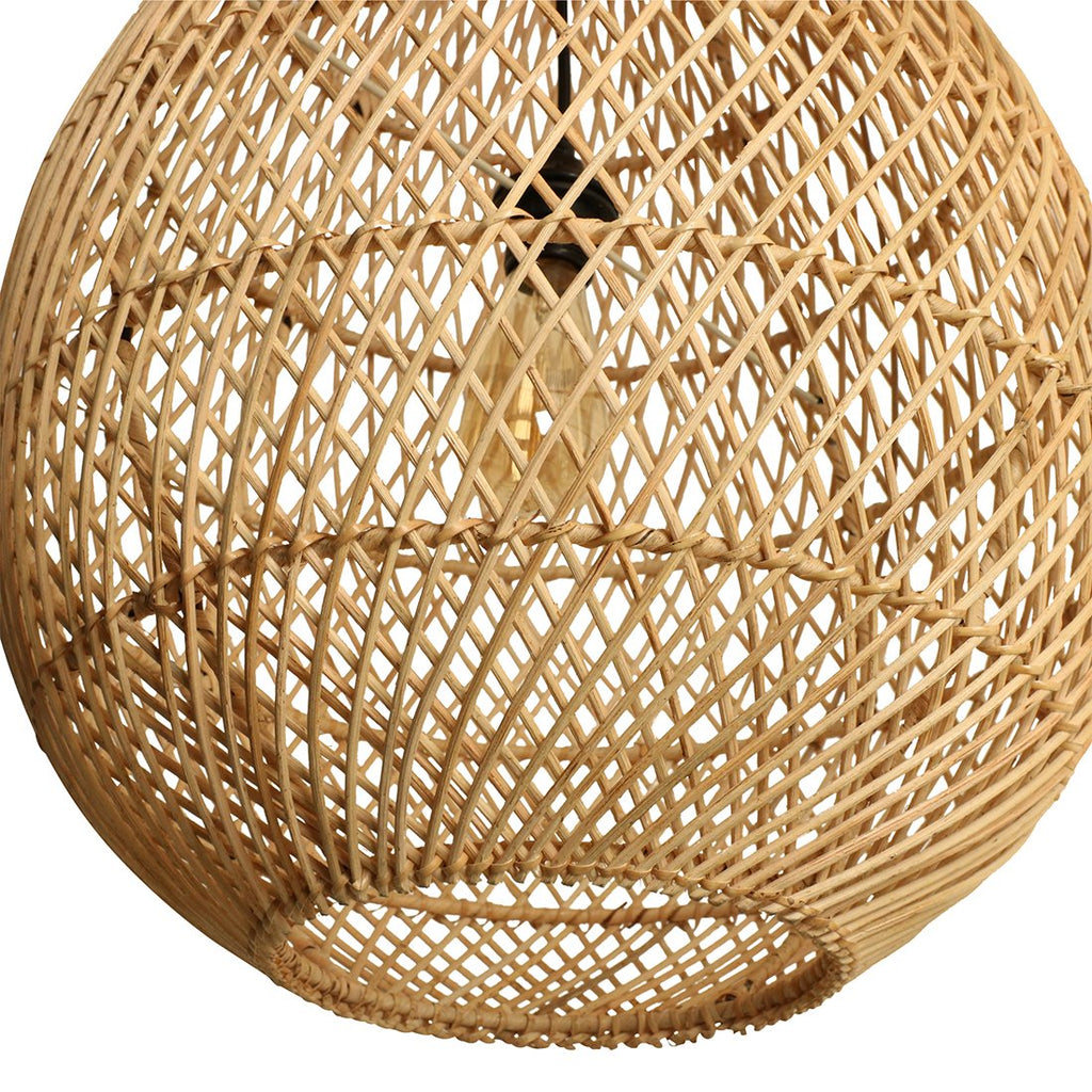 Maze hanglamp druppel naturel