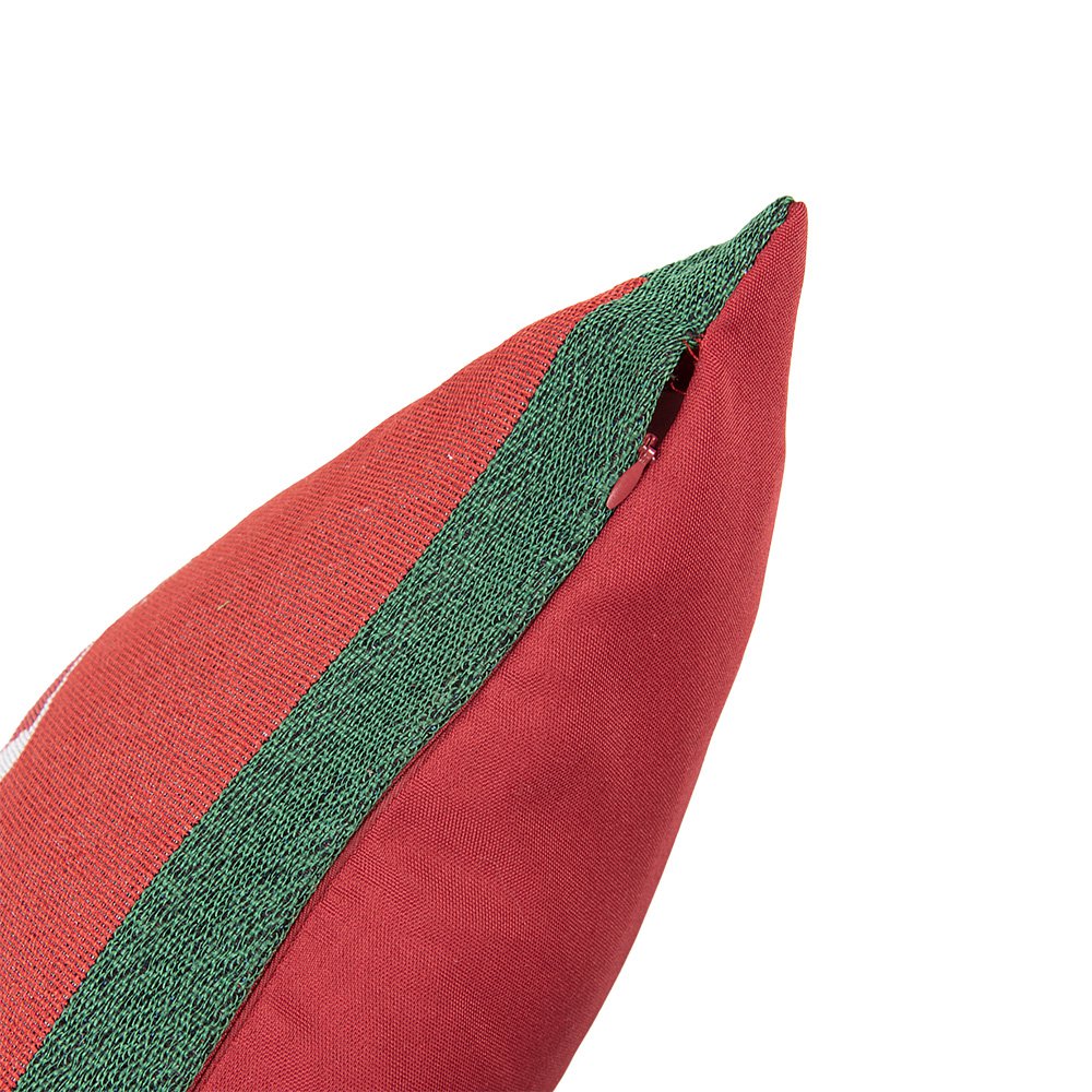 Sierkussen 44x44 cm Rood Polyester